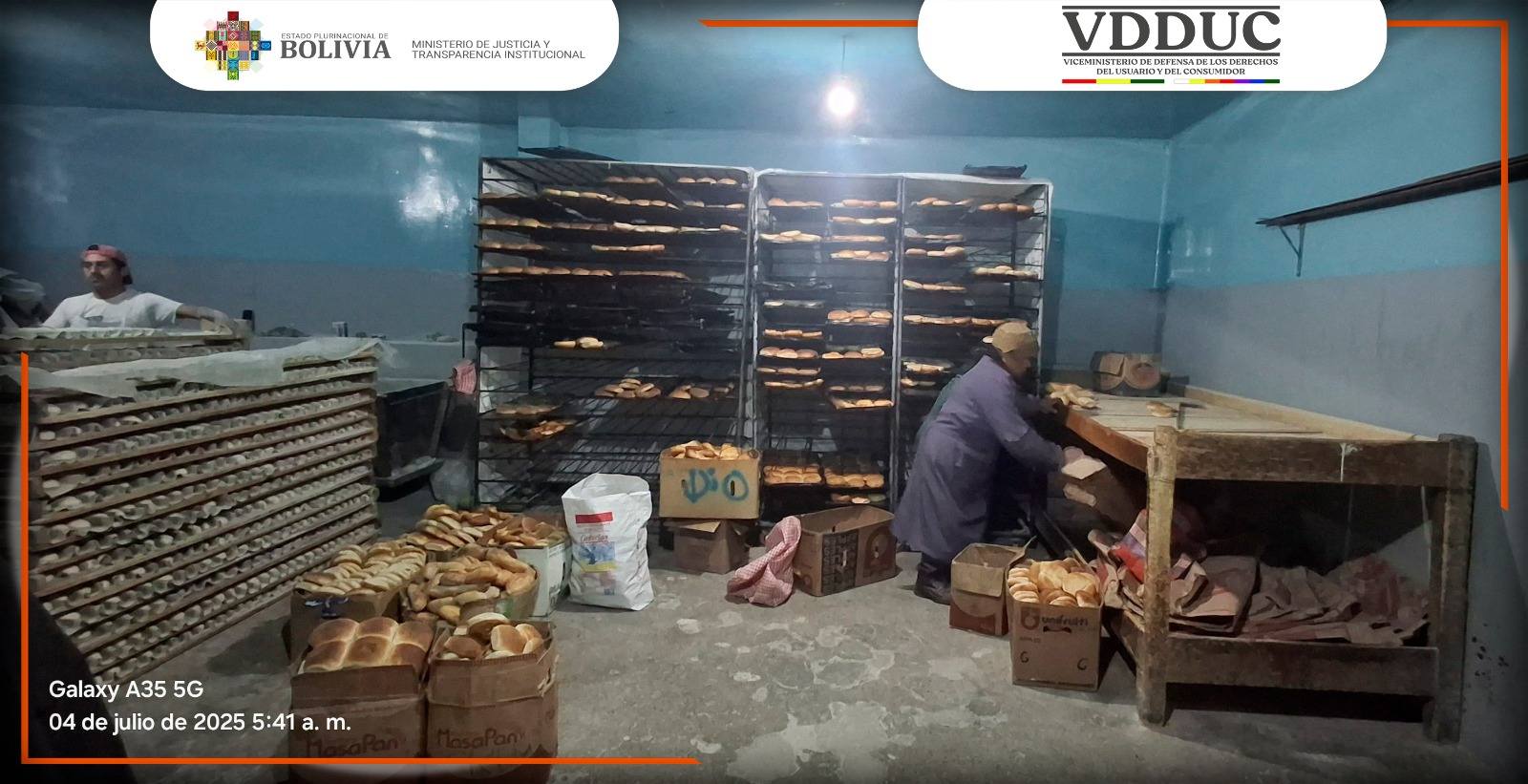 Detectan irregularidades en 6 hornos de La Paz, presumen que usan harina subvencionada para otros panes 