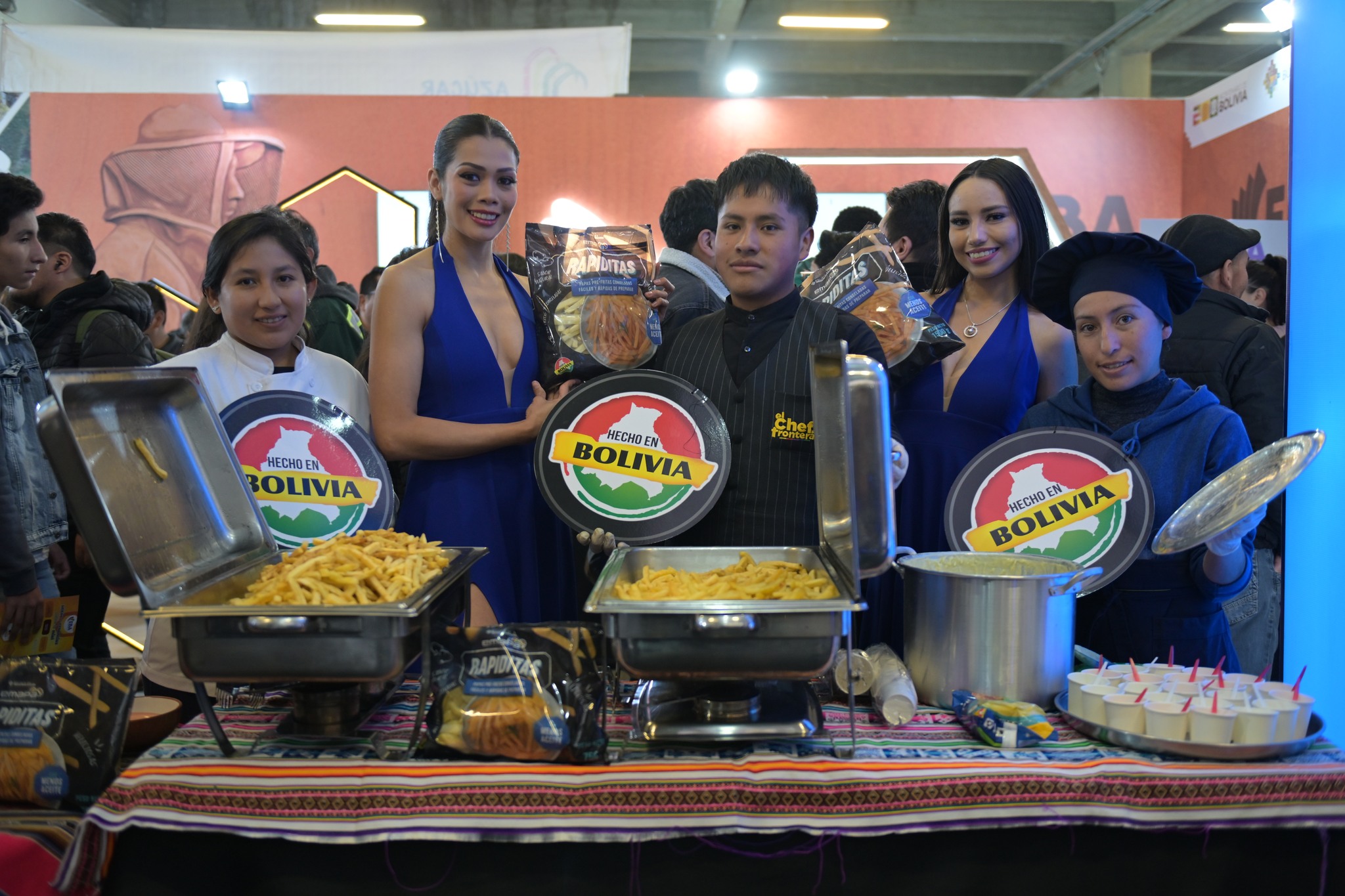 Emapa invita a adquirir los “productos estrella” de la industrialización en la feria La Paz Expone 2025