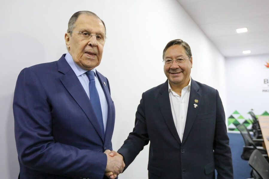 Reuniones de Arce con autoridades de Rusia, India, Irán y Cuba fortalecen la cooperación y el comercio