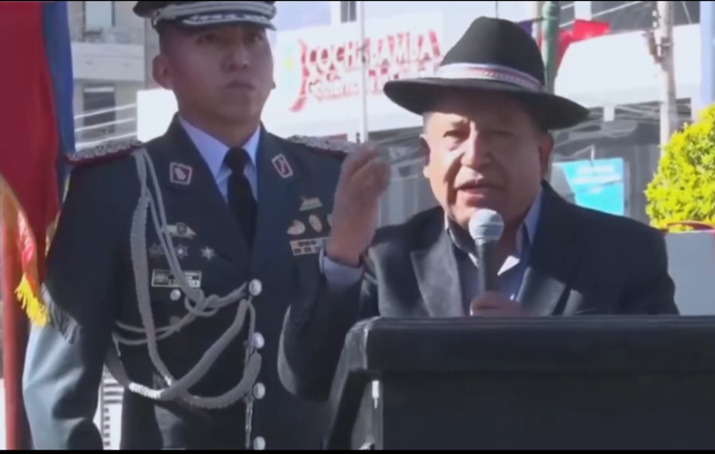 Choquehuanca: necesitamos reavivar la lucha por la libertad y mantener la unidad para defender los recursos naturales