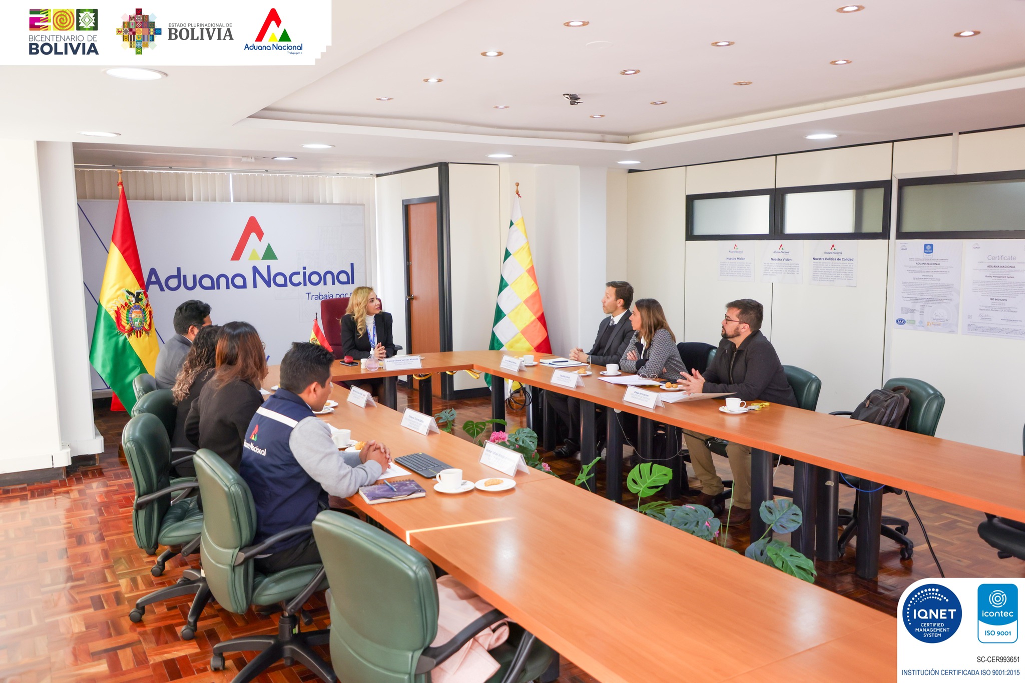 BID realiza primera evaluación de la Ventanilla Única de Comercio Exterior de Bolivia