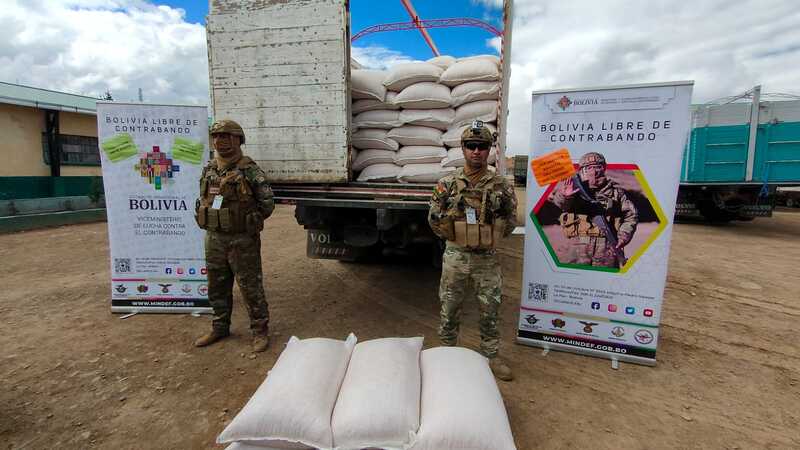 Comando operacional afecta al contrabando en más de Bs 62 millones en el primer semestre 