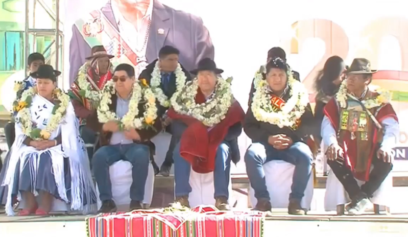 Arce: El MAS garantiza obras en municipios rurales, la derecha eliminará programas que ejecutan proyectos en esas regiones