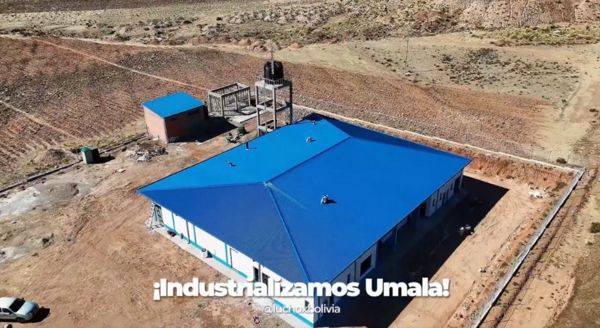 Construcción del Centro de Transformación Industrial de Alimentos en Umala llega al 50% de avance