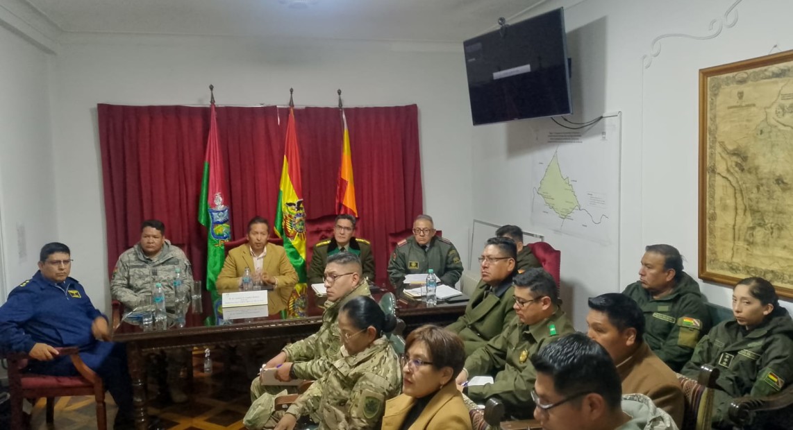 Elecciones 2025: TED La Paz planifica con la Policía y FFAA custodia del material electoral