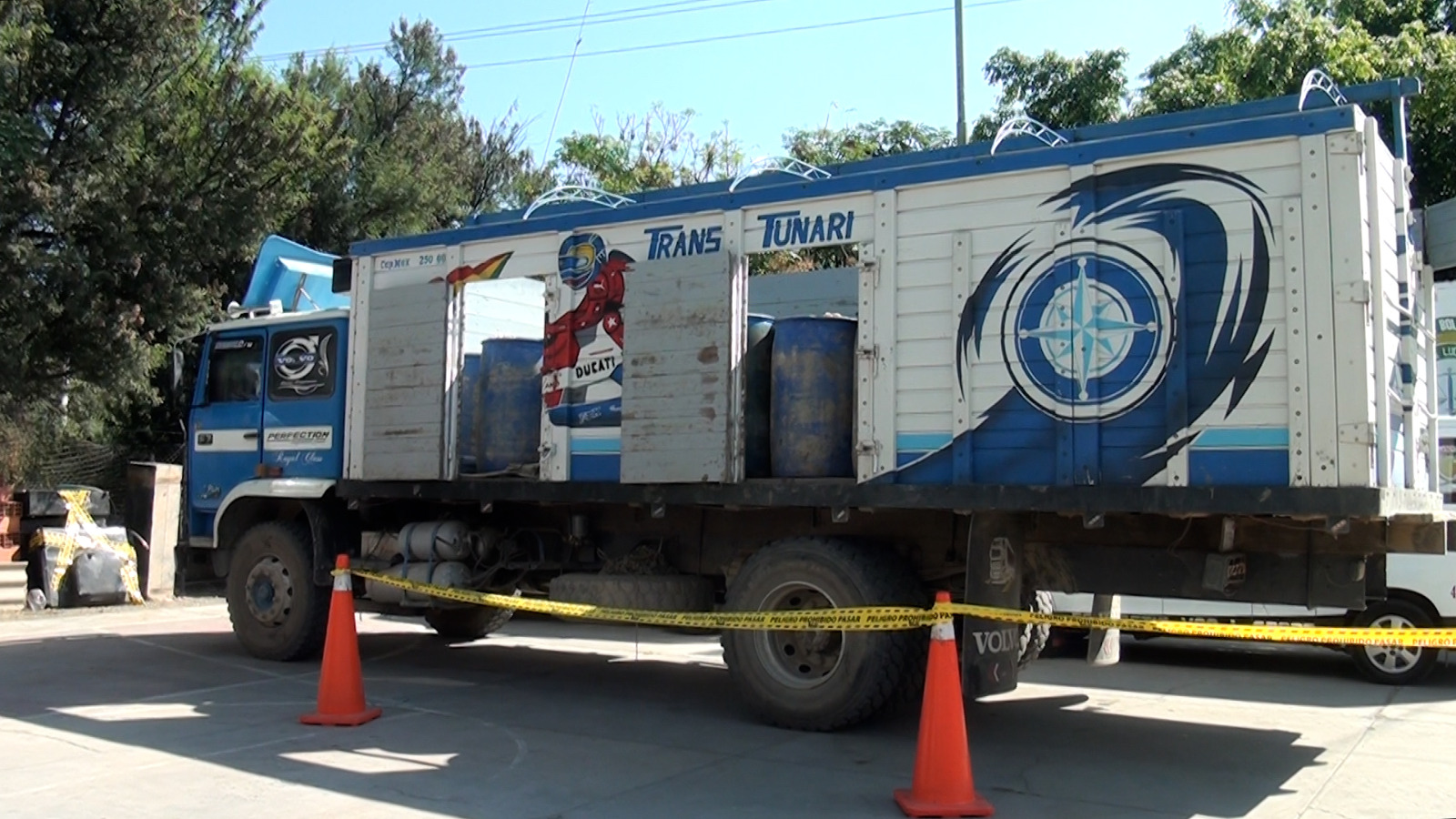 Fiscalía imputa a tres personas que fueron encontradas con cerca de 10.000 litros de diésel en Quillacollo