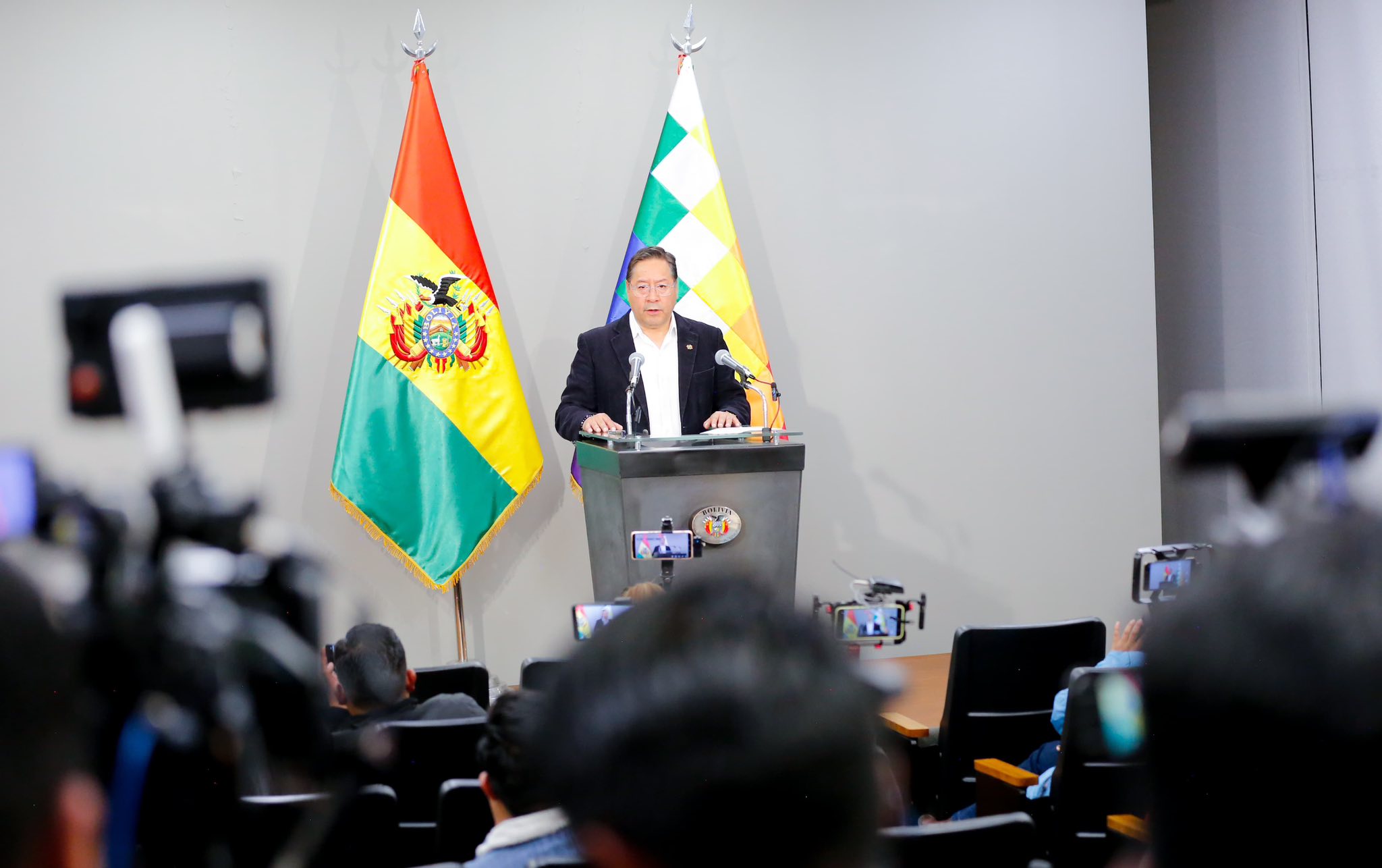 Arce llama a la unidad de la izquierda y convoca a formar el bloque nacional popular para las elecciones de agosto