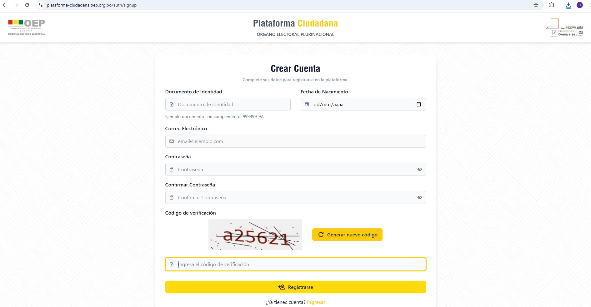 TSE activa plataforma virtual para que jurados electorales presenten excusas