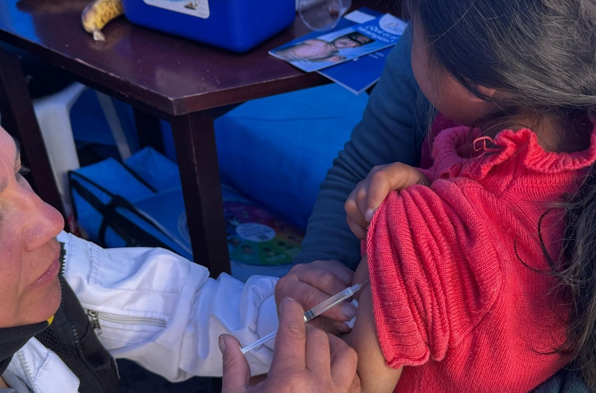 Campaña contra la influenza supera el millón de vacunados, la mayor cantidad son niños