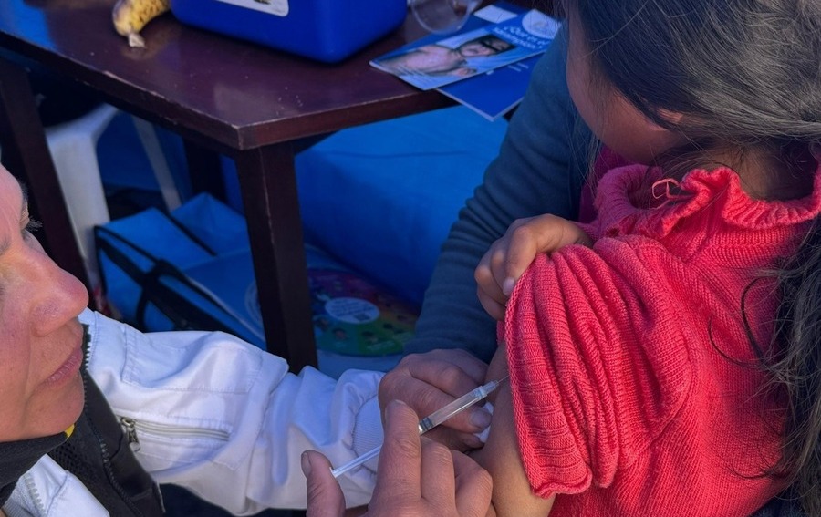 Campaña contra la influenza supera el millón de vacunados, la mayor cantidad son niños