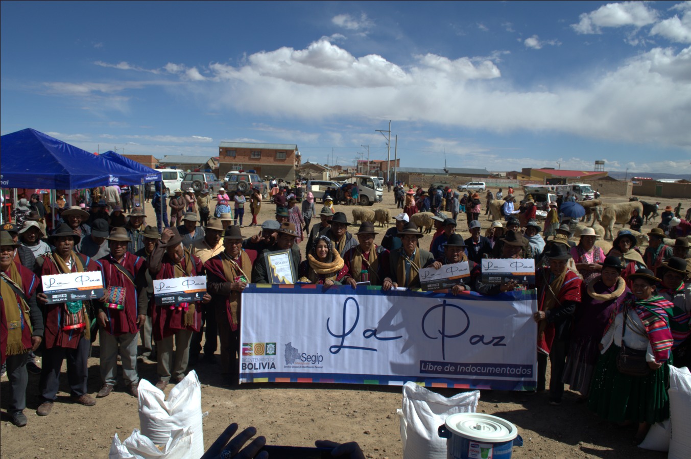 Declaran a Sica Sica libre de indocumentados, suman 69 municipios en La Paz