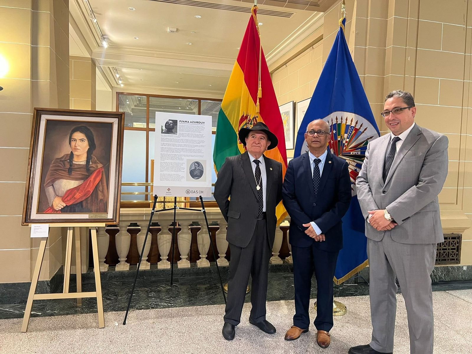 La OEA rinde homenaje a Juana Azurduy, heroína de la libertad latinoamericana