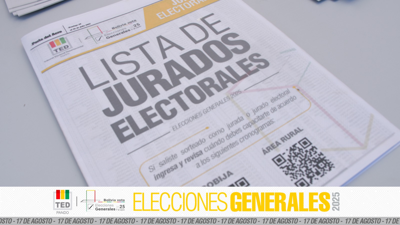 Empieza capacitación de jurados para las elecciones de agosto