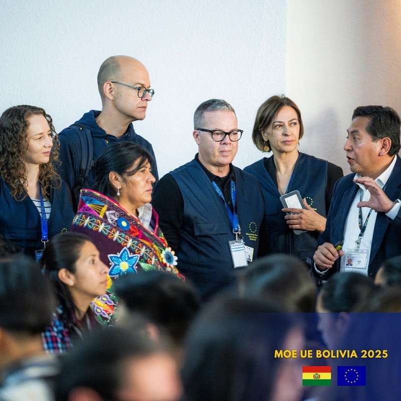 UE define como una expresión saludable de la democracia el control de partidos al proceso electoral