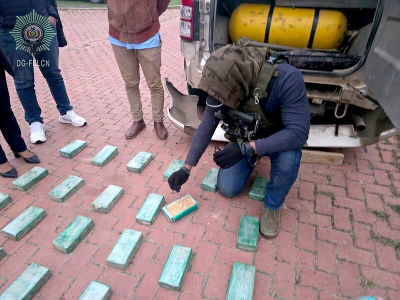 Umopar intercepta cargamento de cocaína en ruta hacia Brasil