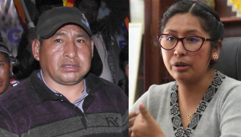 Imputan a Ponciano Santos por violencia política contra Eva Copa