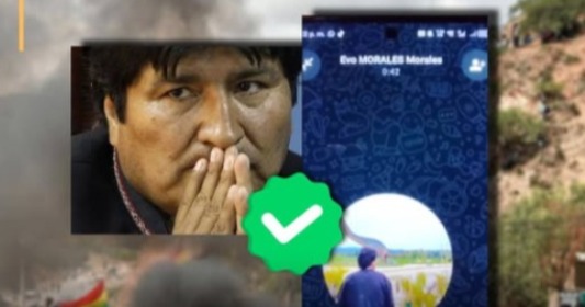 ChequeaBolivia verifica autenticidad del audio en el que Morales instruye cerco a La Paz y la batalla final