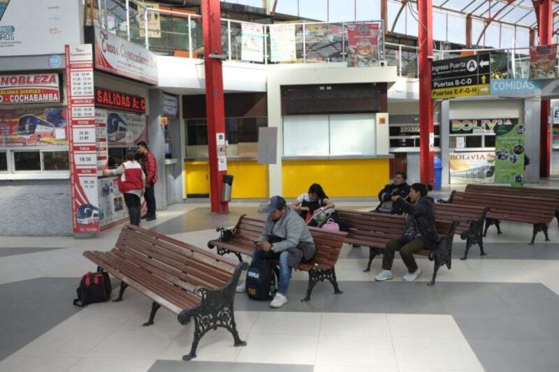 Registran Bs 5,5 millones de pérdida en la Terminal de Buses La Paz