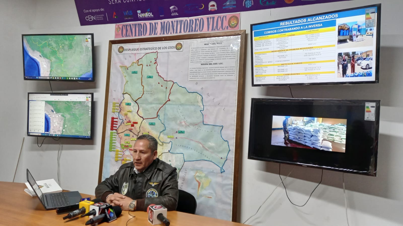 Operativos provocan un daño superior a los Bs 56,2 millones al contrabando