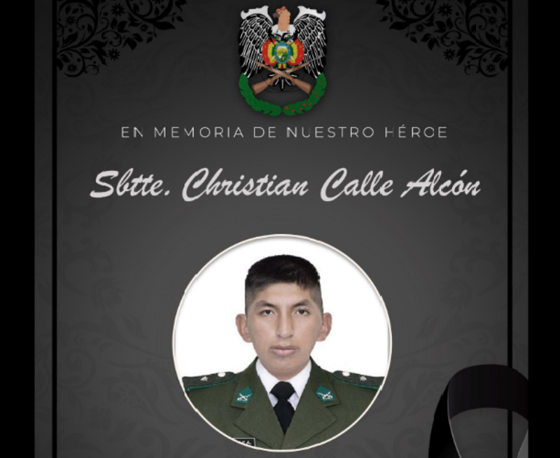 Arce expresa condolencias por la muerte del policía Calle y asegura que autores rendirán cuentas a la justicia