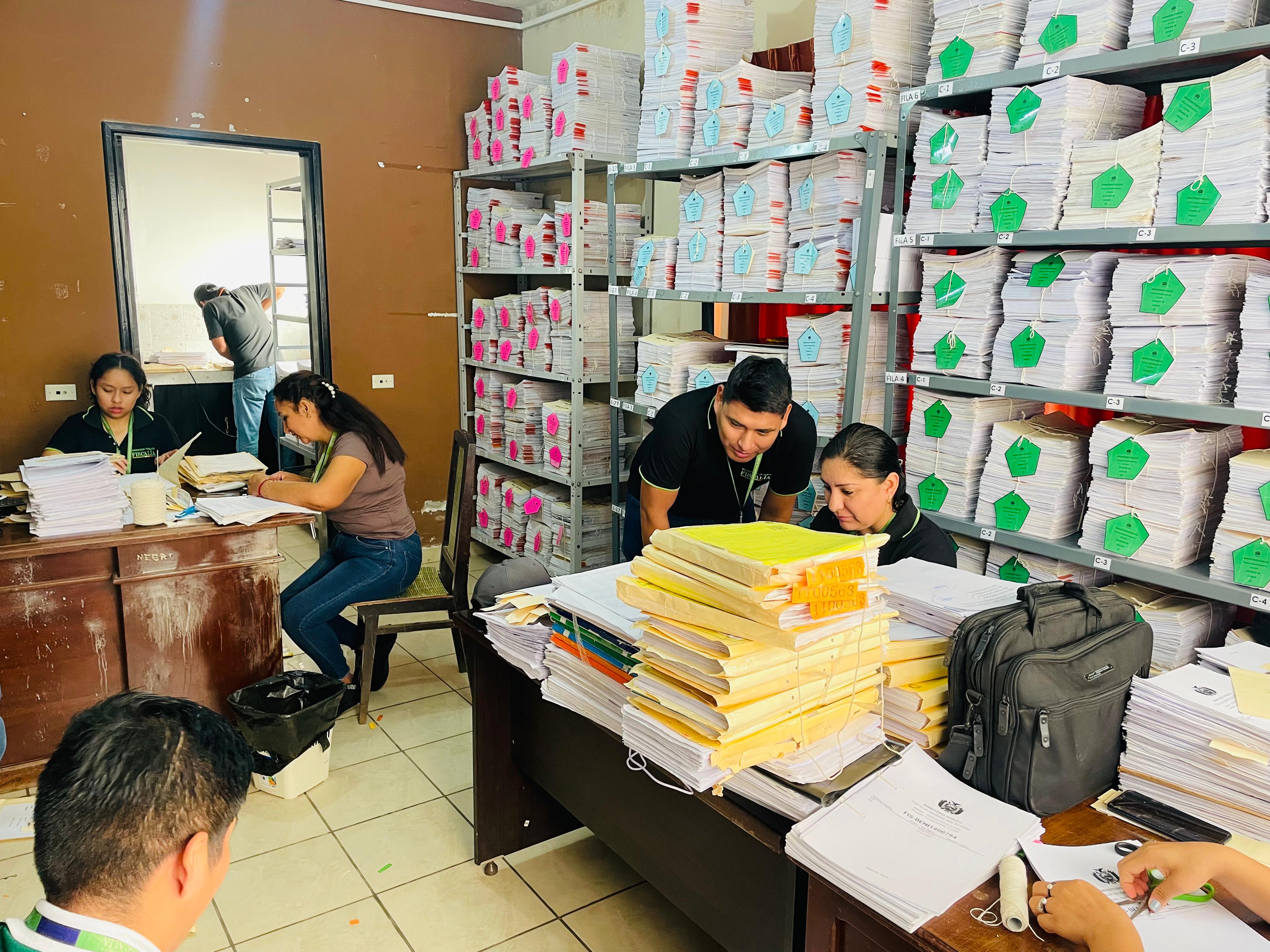 Fiscalía impulsa actualización con ecosistema y archivo masivo de expedientes en Beni