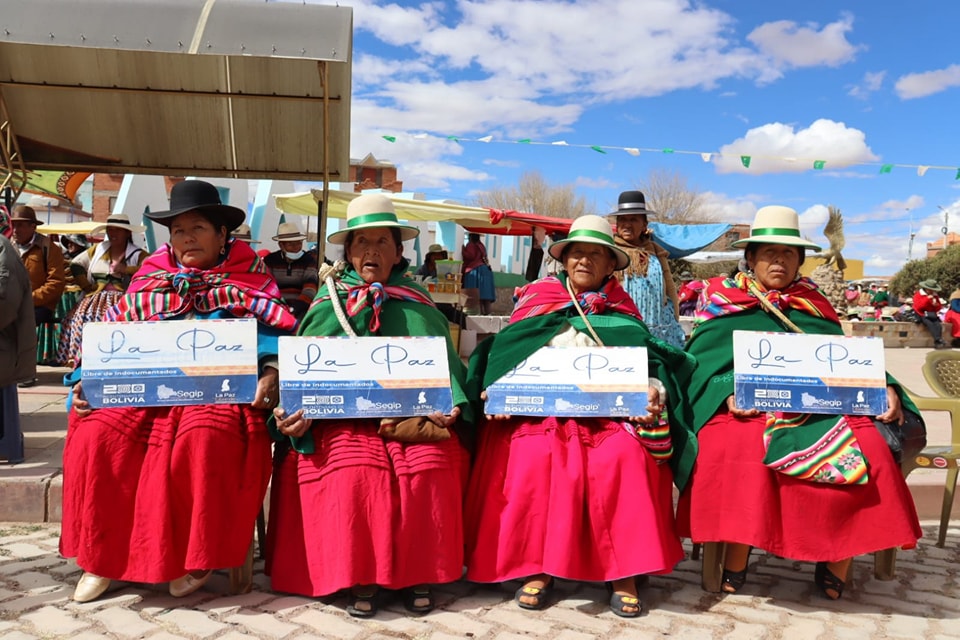 Declaran a Santiago de Callapa libre de indocumentados, otros tres municipios paceños recibirán la certificación