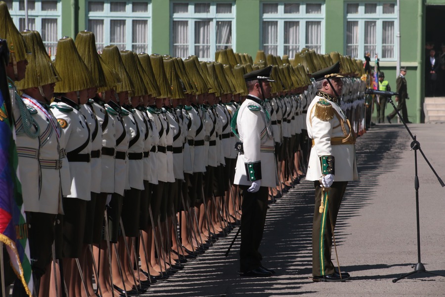 Arce remarca que asesinatos de policías no quedarán impunes, autores intelectuales y materiales rendirán cuentas