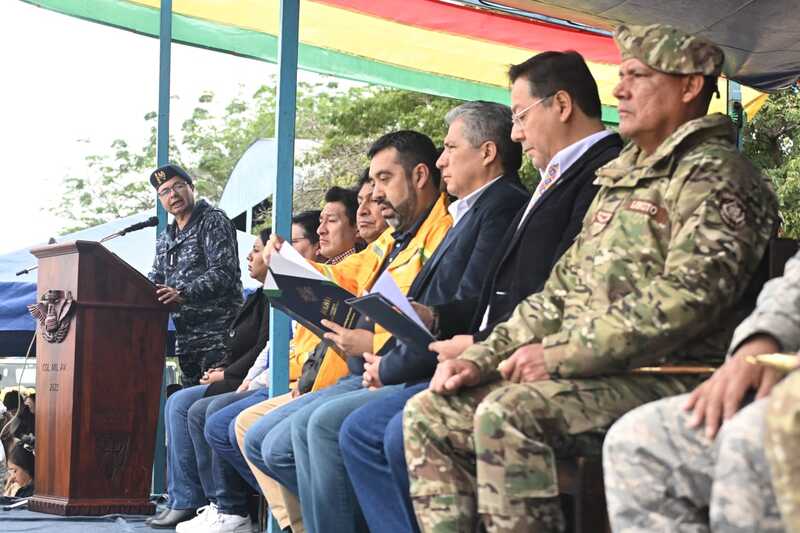 FFAA destacan plan contra incendios y aseveran que “luchar contra el fuego es luchar por el futuro”