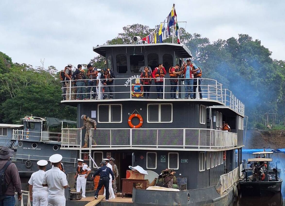 Barco Hospital zarpa rumbo al Tipnis con ayuda humanitaria para 20 comunidades indígenas