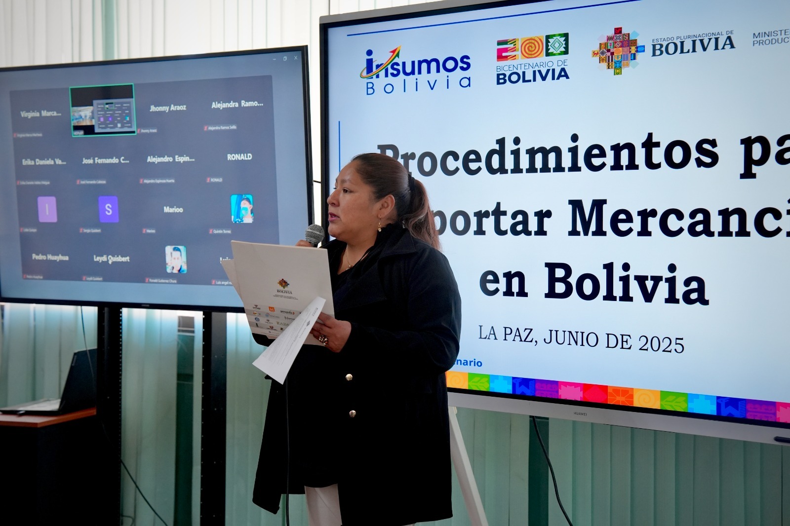 Microempresarios son capacitados sobre importación y créditos SiBolivia