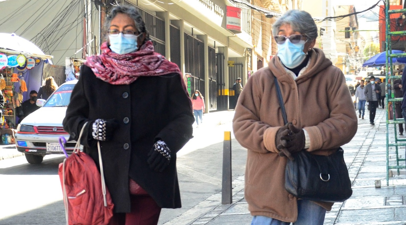 Frente frío provoca descensos bruscos de temperatura en el oriente y el chaco, el suroeste de Potosí registra -18°C