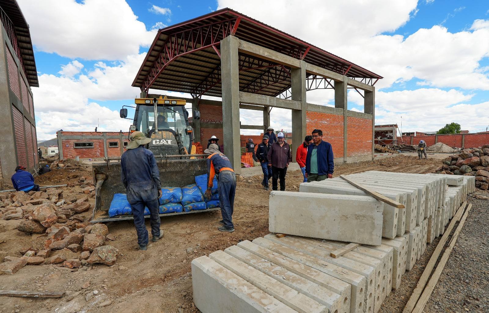 En Oruro avanza la construcción de la planta de acopio de aceite usado para biodiésel