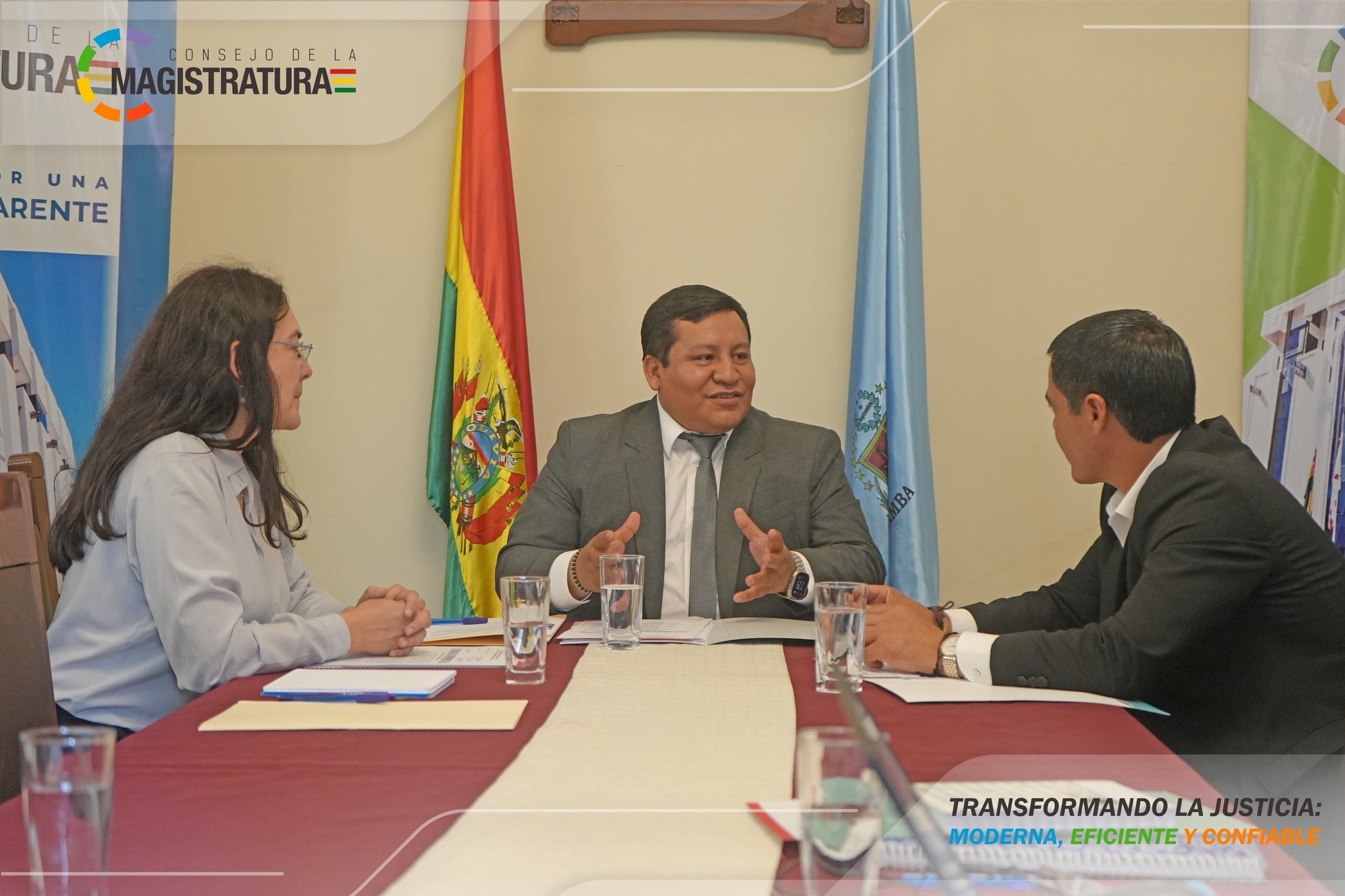 Sesión de sala plena del Consejo de la Magistratura que agendará visitas de inspección a nivel nacional. Foto: CM