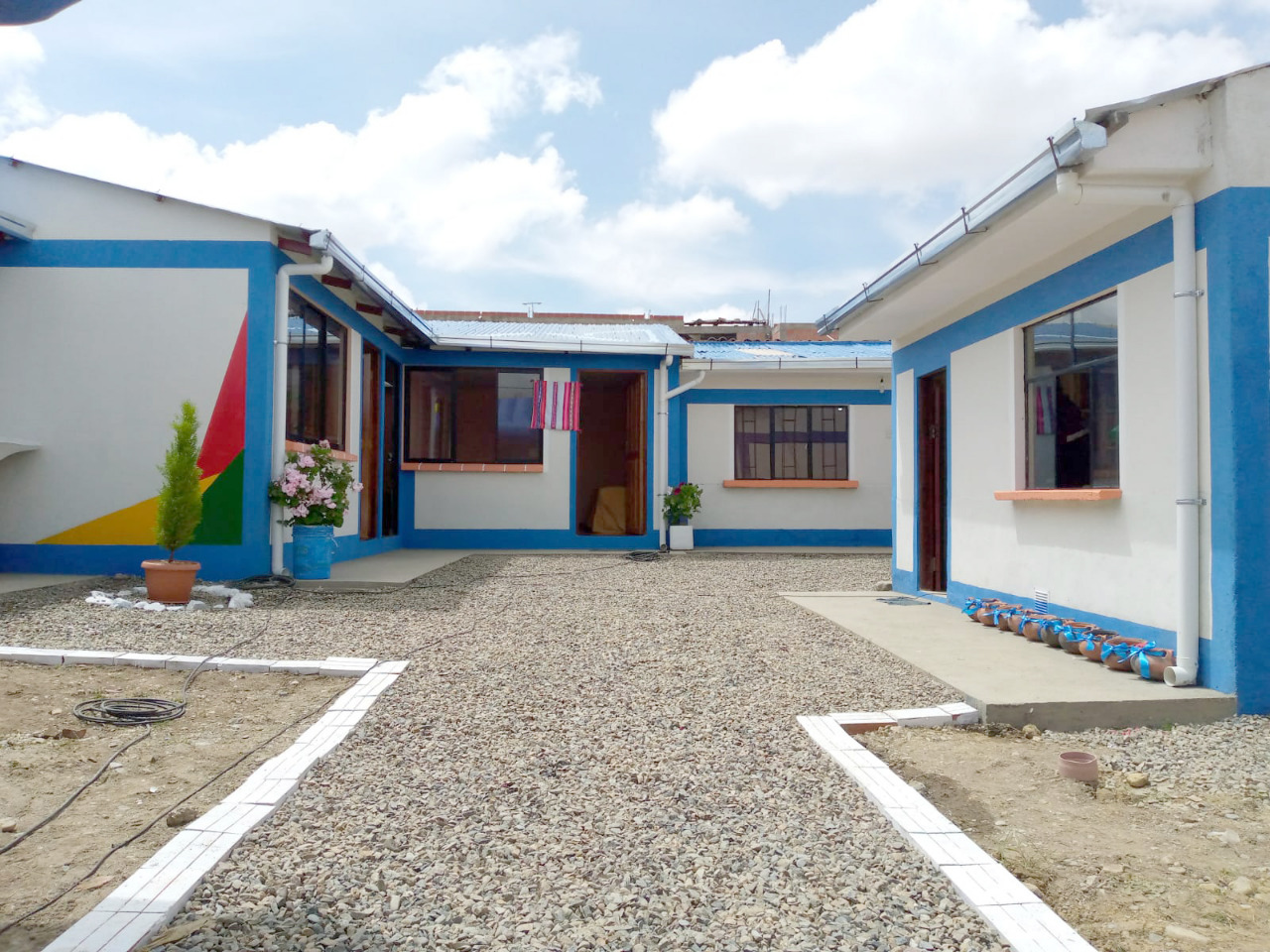 Vivienda entregada en la ciudad de El Alto por la Aevivienda. Foto: RRSS