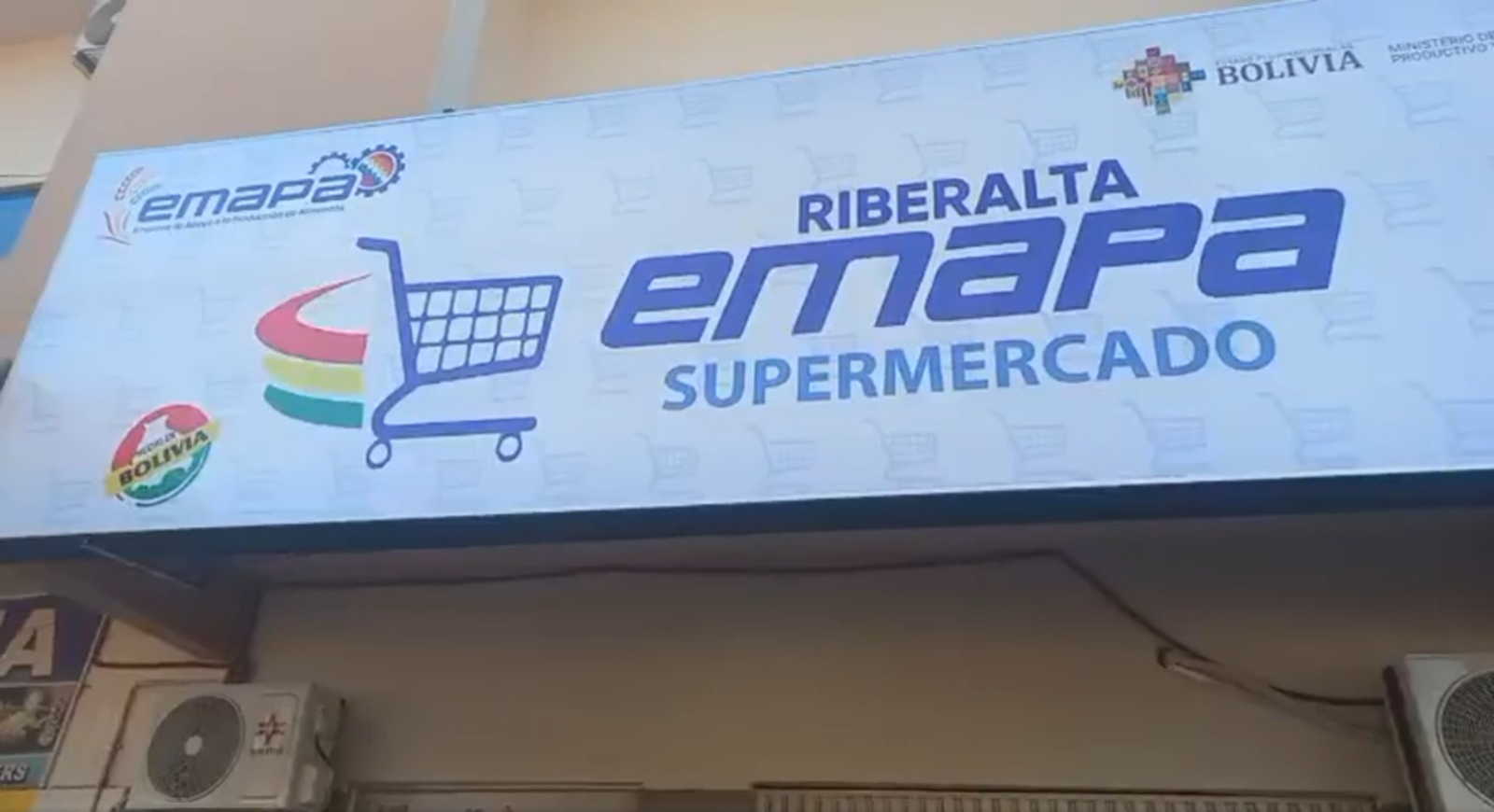 Agencia de Emapa en Riberalta, Beni. Captura: Noticias 24 Amazonía