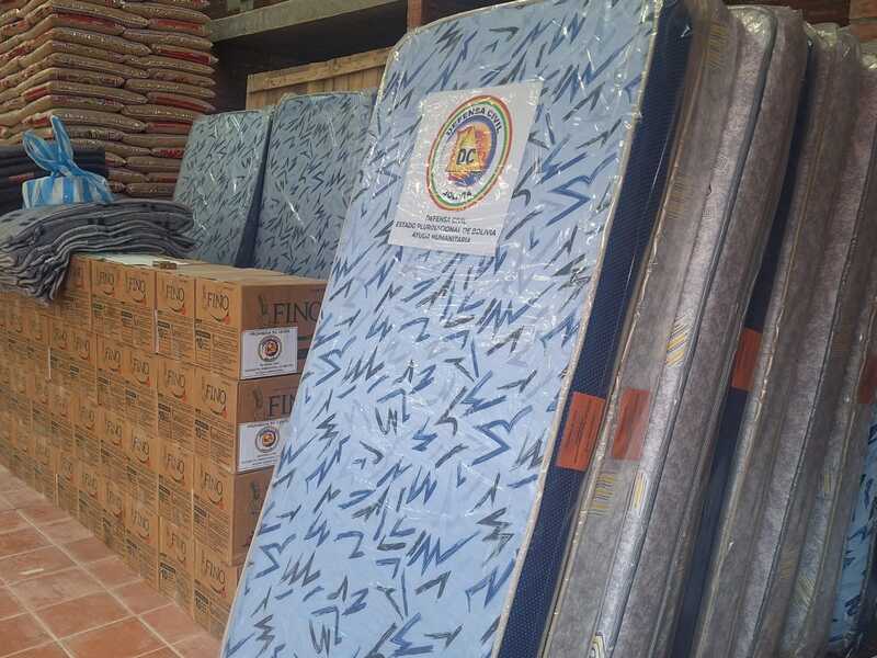 Gobierno entrega 10 toneladas de ayuda humanitaria para familias de Caranavi y Cajuata