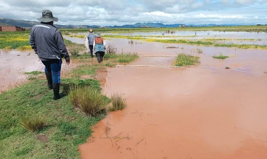 Reportan 41 municipios que sufren el impacto de los desastres naturales en La Paz, 102.483 familias están afectadas