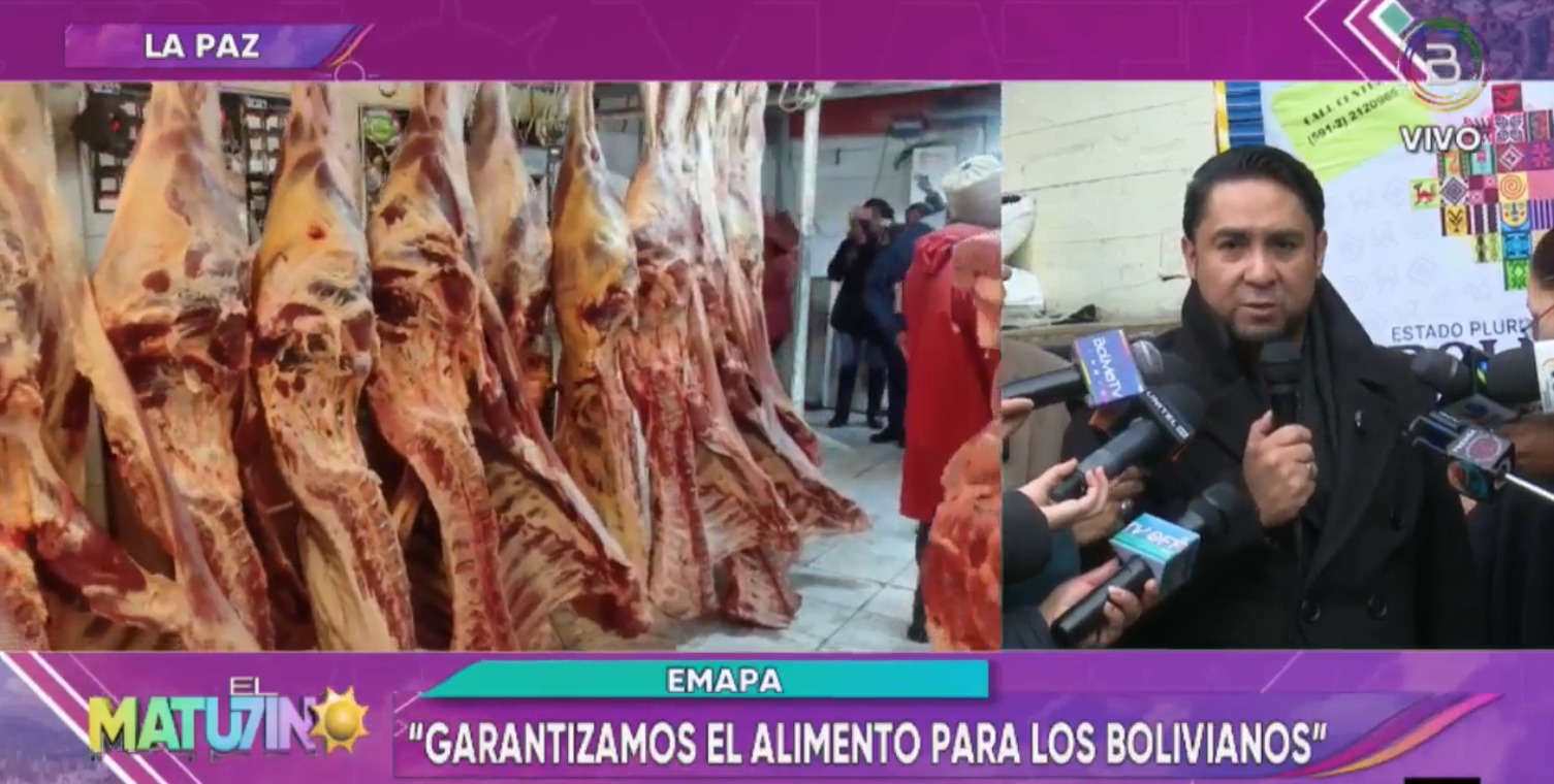 Emapa distribuyó 50 toneladas de carne, vendió 127 toneladas de aceite y 40.000 quintales de arroz