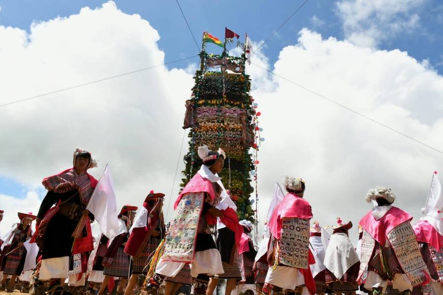 Celebran la Gran Pukara Pujllay del Bicentenario 2025 en Tarabuco