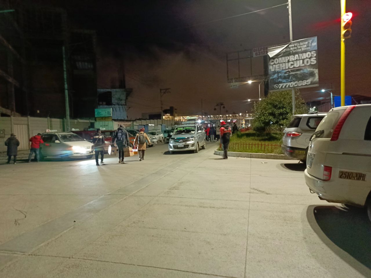 Policía registra 26 puntos de bloqueo en El Alto y garantiza vía expedita hasta el aeropuerto