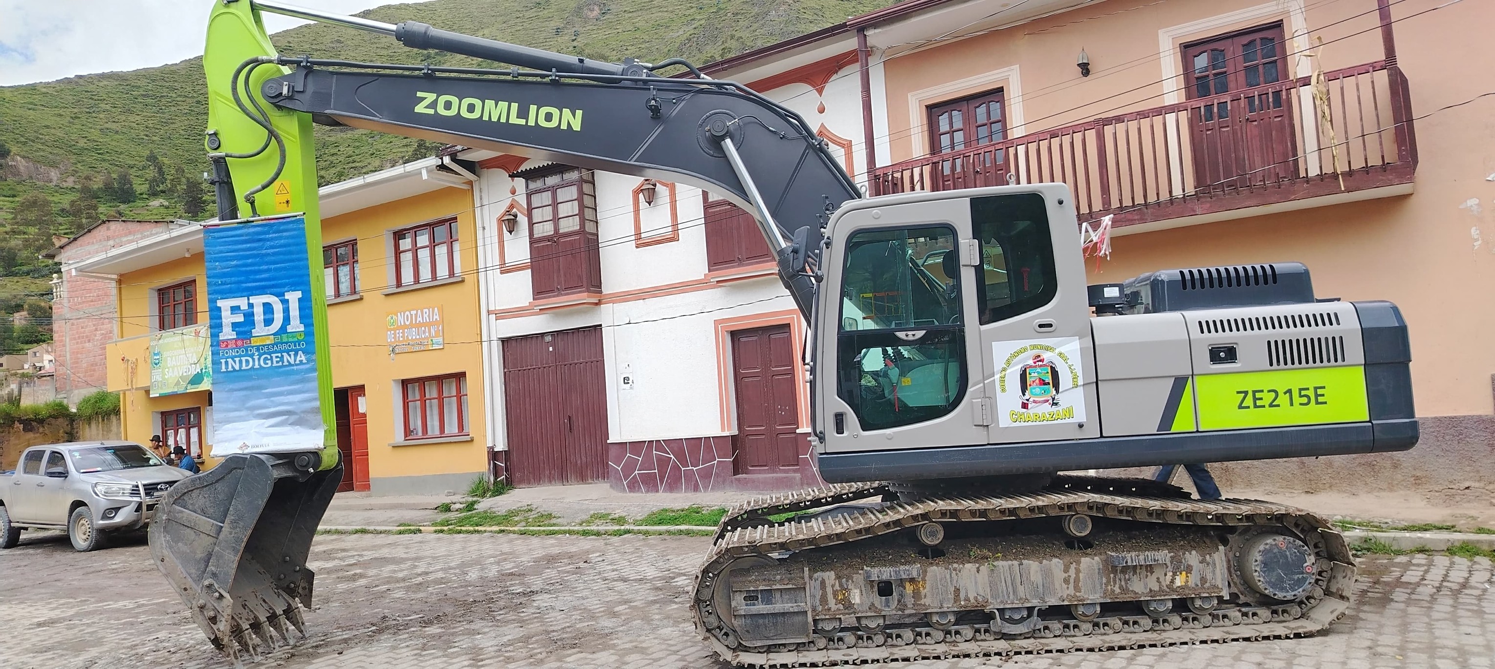 Entrega de maquinaria para mejorar los cultivos de trigo y papa en Charazani. Foto: FDI