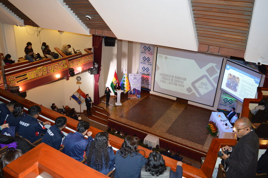 Editorial del Estado destaca cancelación anticipada de su deuda de Bs 19 millones como logro de 2024