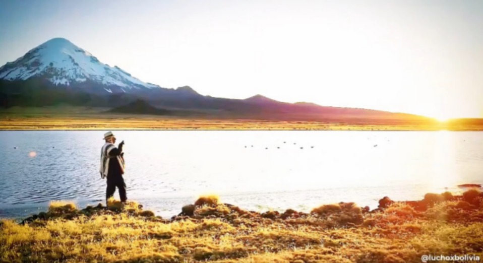 Invitan a maravillarse con paisajes impresionantes en el Parque Nacional Sajama de Oruro