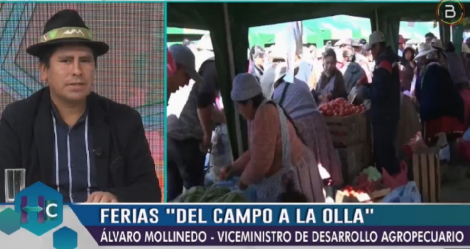 Ferias “Del campo a la olla” generaron más de Bs 1,5 millones y vecinos piden que lleguen a más zonas