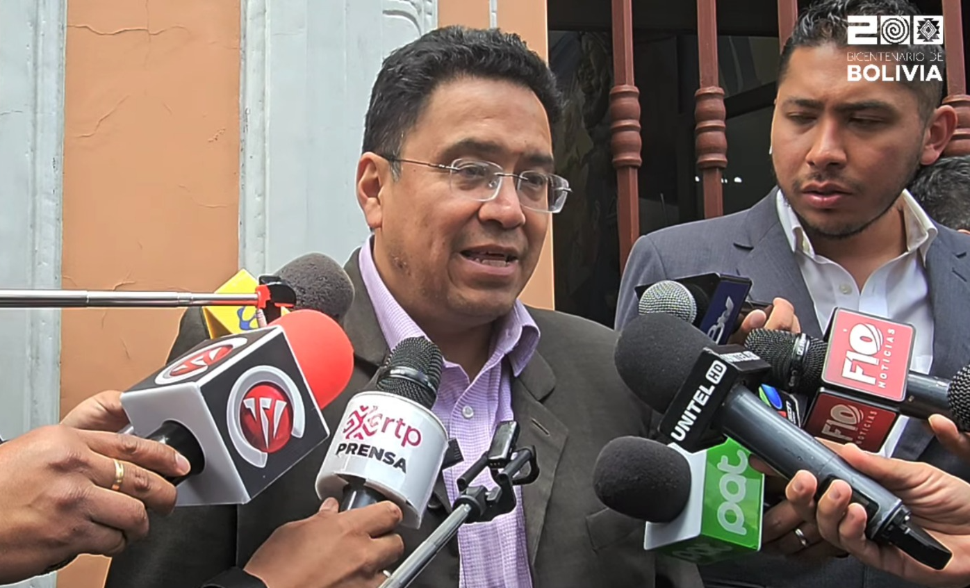 Ministro de Justicia y Transparencia Institucional, César Siles. Captura: RRSS