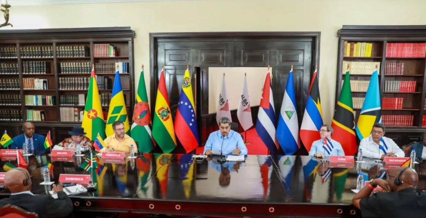 XXV Reunión del Consejo Político del ALBA-TCP (Alianza Bolivariana para los Pueblos de Nuestra América - Tratado de Comercio de los Pueblos) en Venezuela. Foto RRSS