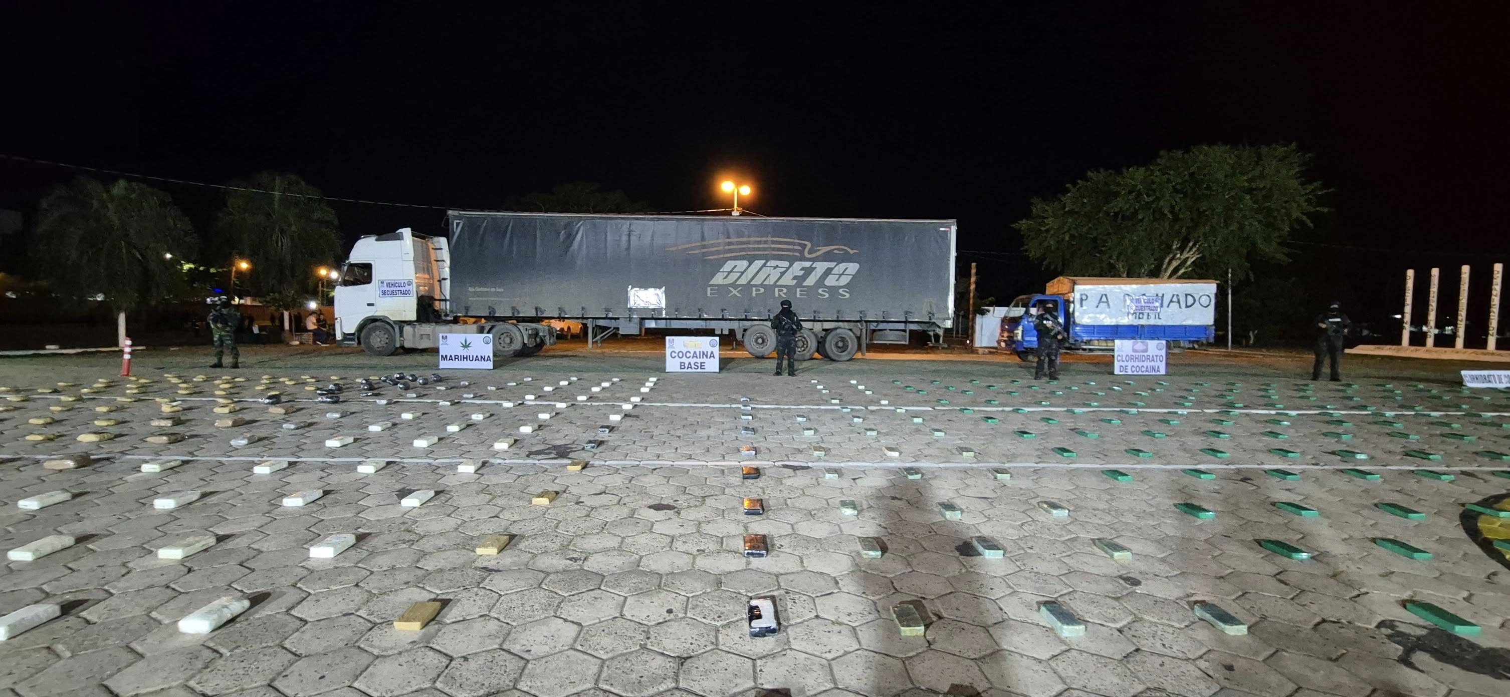 FELCN afecta al narcotráfico en más de $us 1,5 millones en cuatro operativos en Santa Cruz