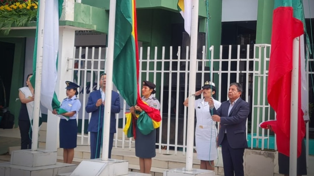 Arce inicia la semana en Pando y participa de los actos protocolares por el Bicentenario