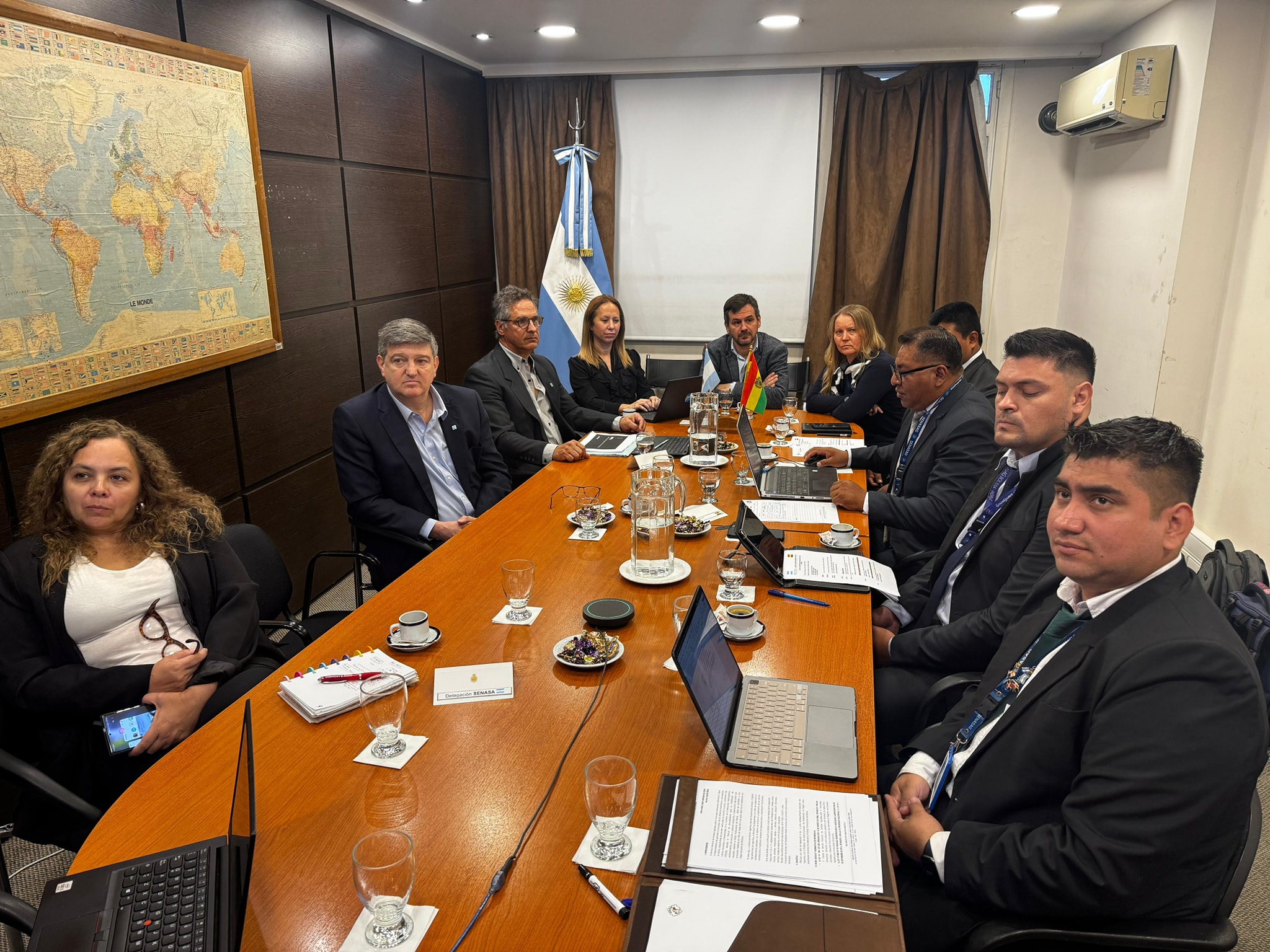 Senasag y Senasa inician auditoría conjunta a establecimientos de productos de origen animal en Argentina. Foto: Senasag