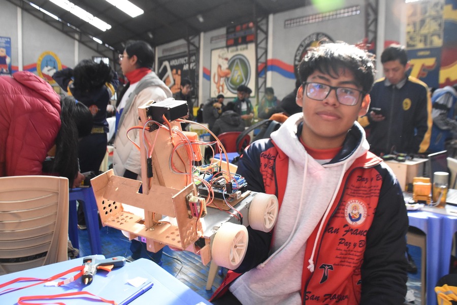 En el torneo de robótica de La Paz elegirán a los que disputarán un lugar rumbo al First Global Challenge 2025
